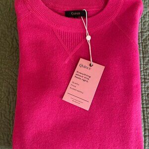 NWT Mongolian Cashmere Quince sweater